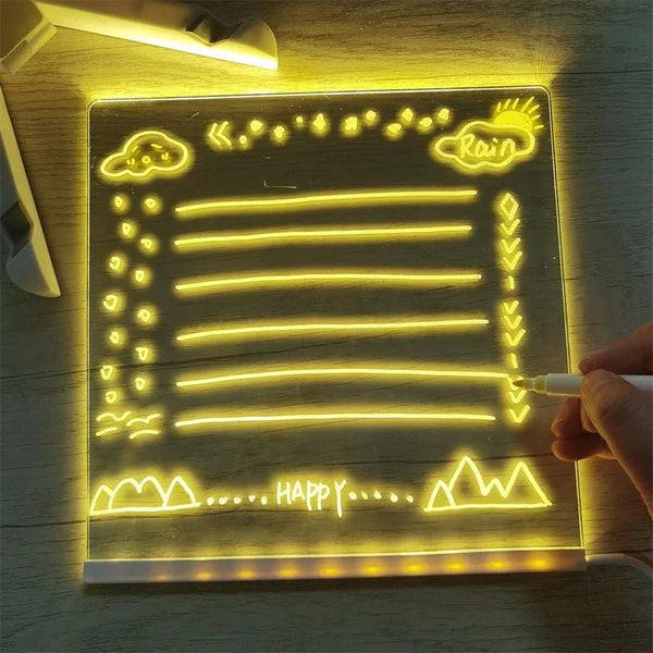 GlowWrite | LED-Acrylplatt