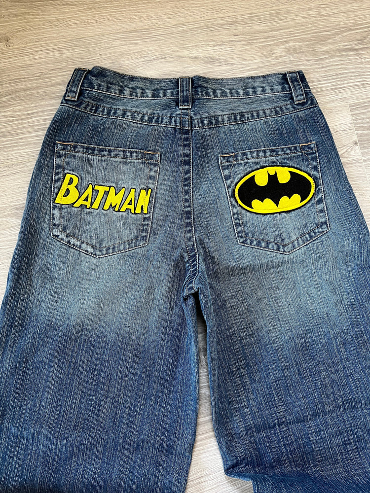 Batman Spiderman Baggy Spijkerbroek gedetailleerd